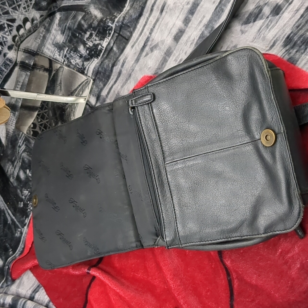 Fossil black leather purse - Picture 6 of 13